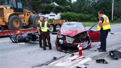 Maine Motorcyclist In Critical Condition After Head On Crash Wgme