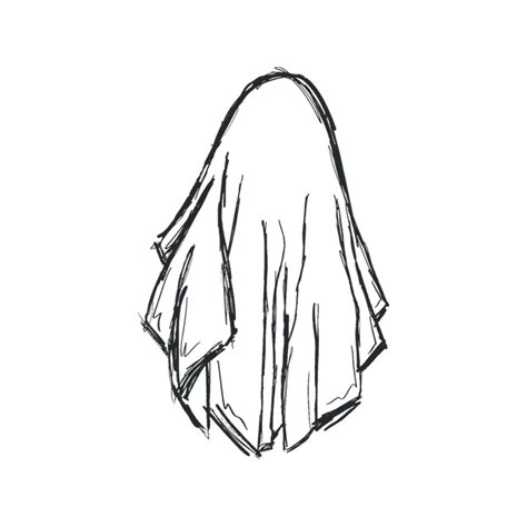 Premium 'Ghost Sheet' Illustration | Spooky Halloween