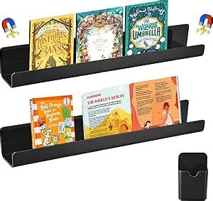 Saheniteana Pack Magnetic Book Shelf For Whiteboard Classroom