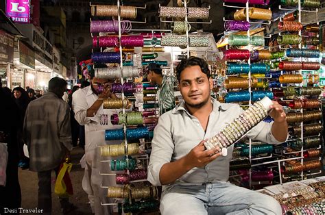 Ramazan Night Market Shopping Food Delights Charminar Hyderabad