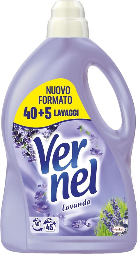 Vernel Lavanda Ammorbidente Lavatrice Diluito Profumato Freschezza E