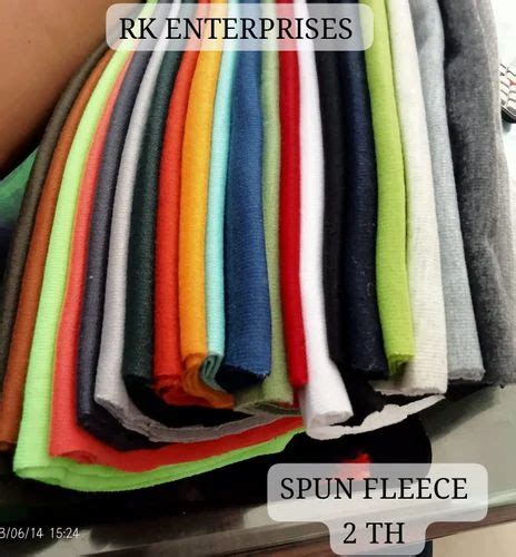 Poly Cotton Pc Fleece Thread Fabric Gsm At Rs Kg In Ludhiana