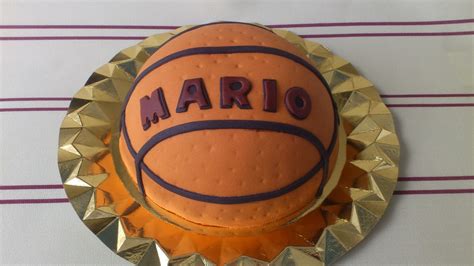 Tartas De Ana Rus Tarta Fondant Pelota Basket