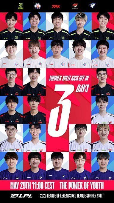 League Of Legends LPL 2023 Summer Split Regular Season Teams Match