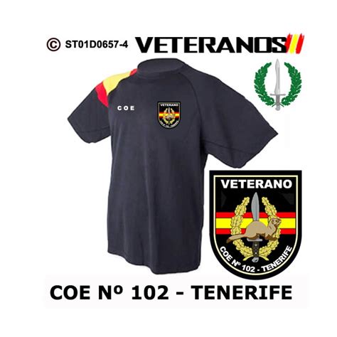 Camiseta Veterano Coe Tenerife Boina Totemteams