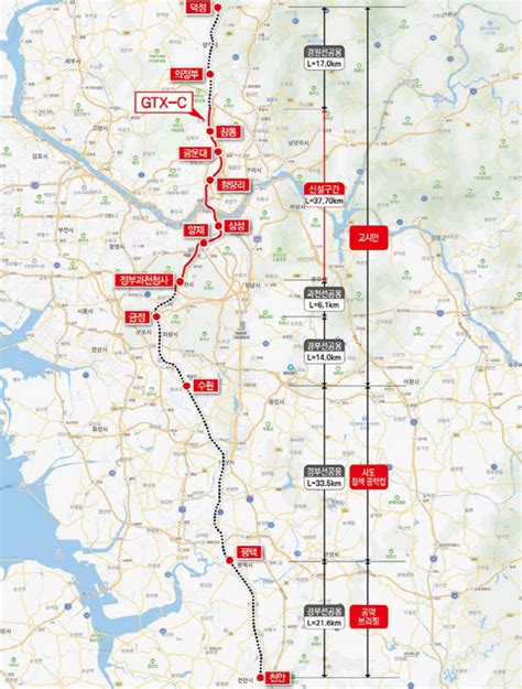 천안 Gtx C 추가 철로건설비용 없어도 된다