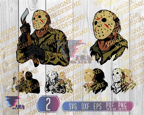 Friday The 13th Svg Jason Voorhees Svg Friday The 13th Png Etsy