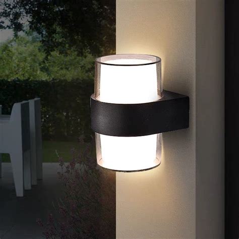 Outdoor Led Wall Lamp Lampu Dinding Lampu Effect Effect Light Led