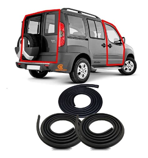 Kit Borracha De Porta E Porta Malas Fiat Doblo R 138 89 Em Mercado Livre