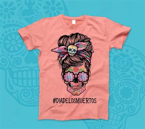 Female Sugar Skull Svg Dia De Los Muertos Sugar Skulls Mom Png Sublimation