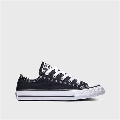 Converse Youth All Star Lo Sneakers Blackwhite 101428 Black