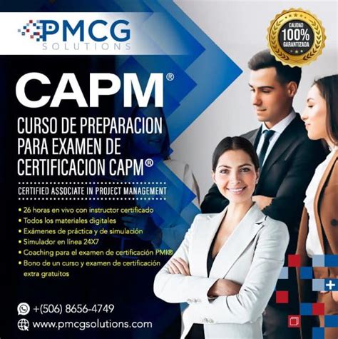 Matricula Abierta Preparacion Para La Certificacion Capm® Pmcg