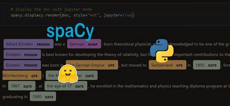 Named Entity Recognition Using Transformers And Spacy In Python The