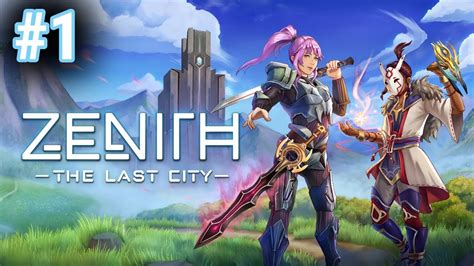 Episode Zenith The Last City Psvr Gameplay Opening Tutorial