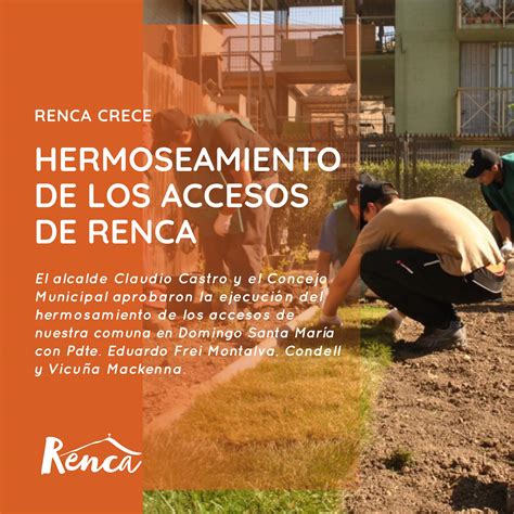 Municipalidad Renca On Twitter BUENAS NOTICIAS PARA RENCA En Un