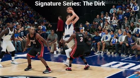 NBA 2K22 Signature Series The Dirk One Legged Fadeaway YouTube