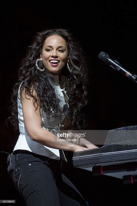 Photo Of Alicia Keys Alicia Keys Performing On Stage Playing Piano