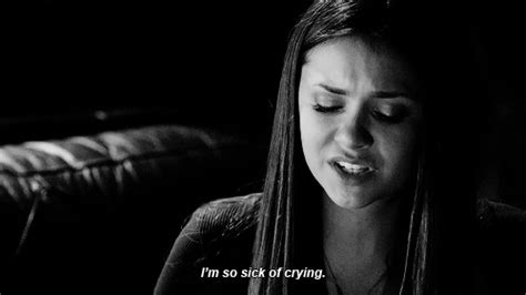 Elena Gilbert Sad Moments “I’m so sick of crying”