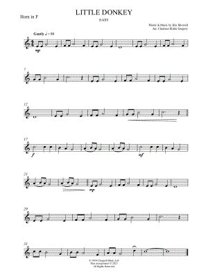 "Little Donkey" Sheet Music - 29 Arrangements Available Instantly - Musicnotes