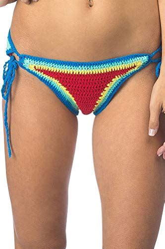 Hobie Junior S How Do You Hue Crochet Adjustable Hipster Bikini Bottom