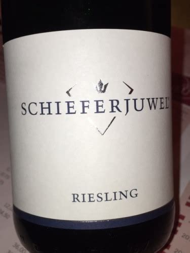 Schiefer Juwel Riesling Vivino US