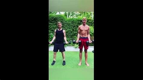 Gary Barlow Works Out With His Giant Son Herald Sun