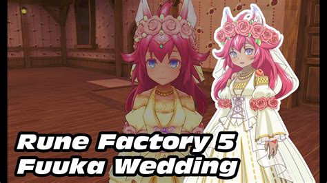 Rune Factory 5 Fuuka Wedding Youtube