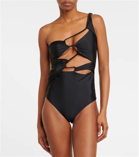 Align Cutout Swimsuit In Black Jade Swim Mytheresa