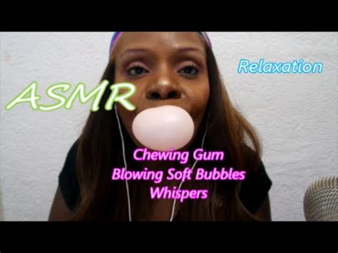 Chewing Gum ASMR 3D Bubble - YouTube