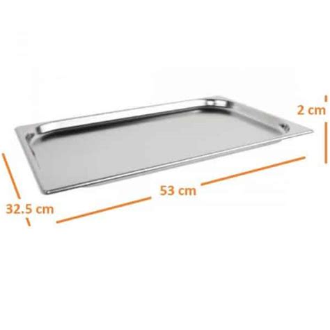 Bandejas Gastronorm GN 1 1 20 Mm 12uds