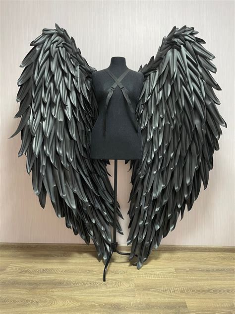 Black angel wings demon wings cosplay costume sexy cosplay | Etsy