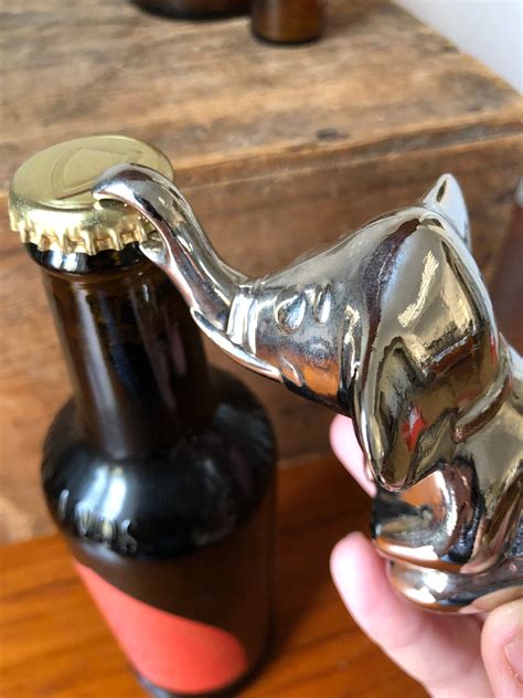 Cool German Stainless Steel Elephant Bottle Opener Made By Rfa West Germany