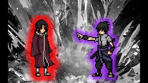 Mugen Itachi Edo Tensei E Sasuke Ems Zerando Modo Arcade Nivel Hard 14