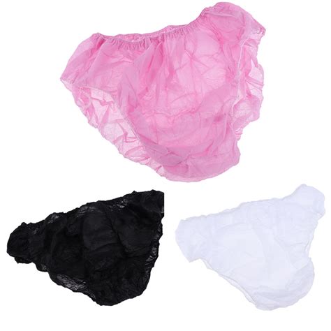 Pcs Women Non Woven Disposable Panties Underwear Briefs