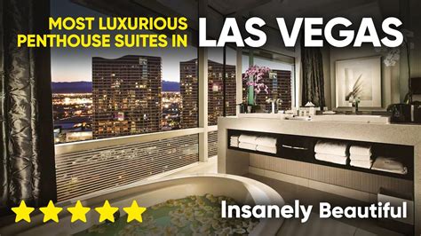 Most Luxurious Penthouse Suites In Las Vegas Youtube