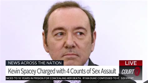 Kevin Spacey Charged With 4 Counts Of Sex Assault Court TV Video