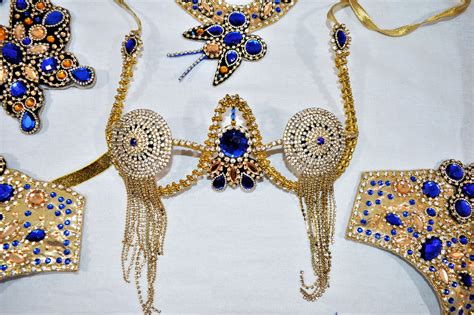 Blue Butterfly Brazilian Rio Carnival Samba Dance Costume Bikini Show Girl Feathers Strass