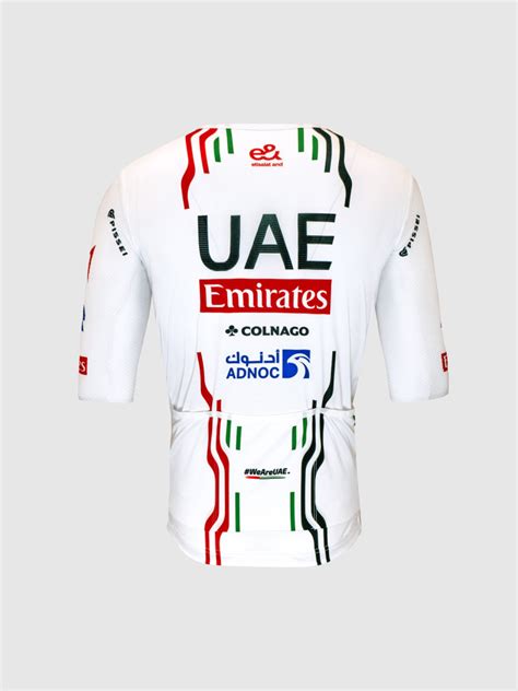 Uae Team Emirates Magistrale Official Zipperles Short Sleeve Jers