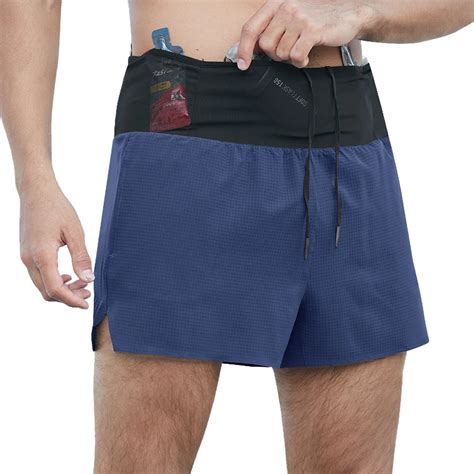 Maratona Running Shorts Homens 2 Em 1 Quick Dry Workout Treinamento