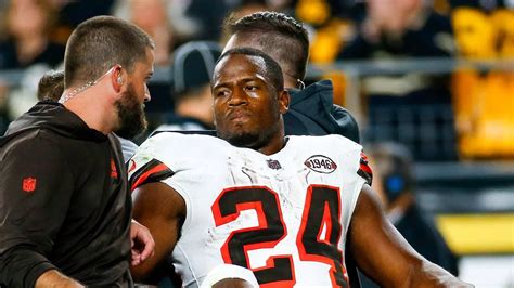 Worst NFL injuries ever as Nick Chubb knee injury replay too gruesome to show - Mirror Online