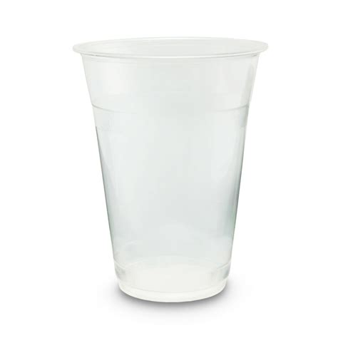 Vaso Ecológico Transparente Compostable de PLA de 12 oz