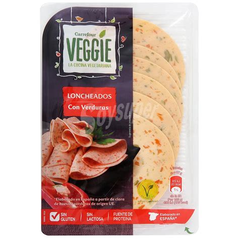 Carrefour Lochas Vegetarianas Con Verduras Carrefour Veggie Sin Gluten