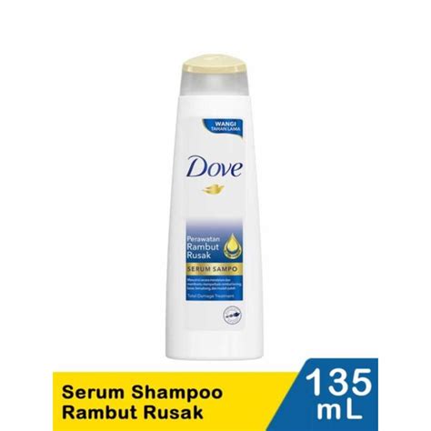 Jual Dove Sampo Perawatan Rambut Rusak 135ml Shopee Indonesia