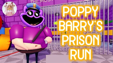 NEW POPPY BARRY S PRISON RUN Obby Roblox Obby Gameplay