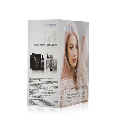 Краска для волос Estel White Balance " Секрет идеального блонда " 12.65 ...