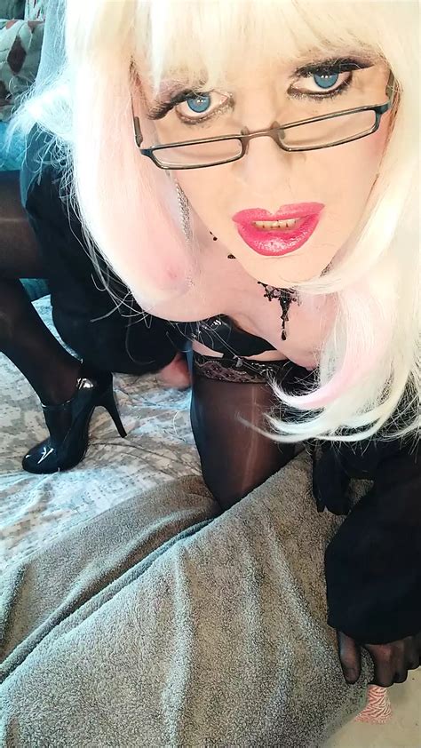 Trans Stockings And Lingerie Play British Shemale High Heels Porn By FapHouse XHamster