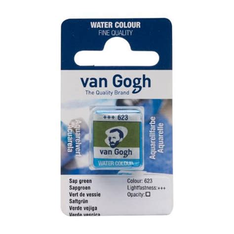 Акварель Van Gogh, 1,5 мл., (623) Сочный Зелёный, кювета, (20866231 ...