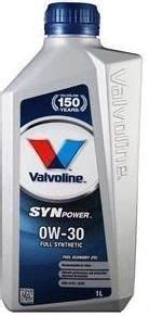 Olej Silnikowy Valvoline Fe Synpower 0W30 1l Opinie I Ceny Na Ceneo Pl