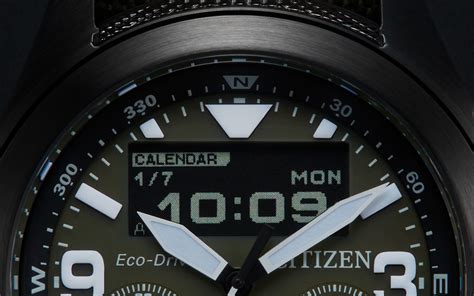 Eco Drive Combination Watch Land Promaster Brand Site Citizen