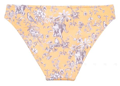 Manuela Montero Bikini Niña Estampado Amarillo Gris Missbaby